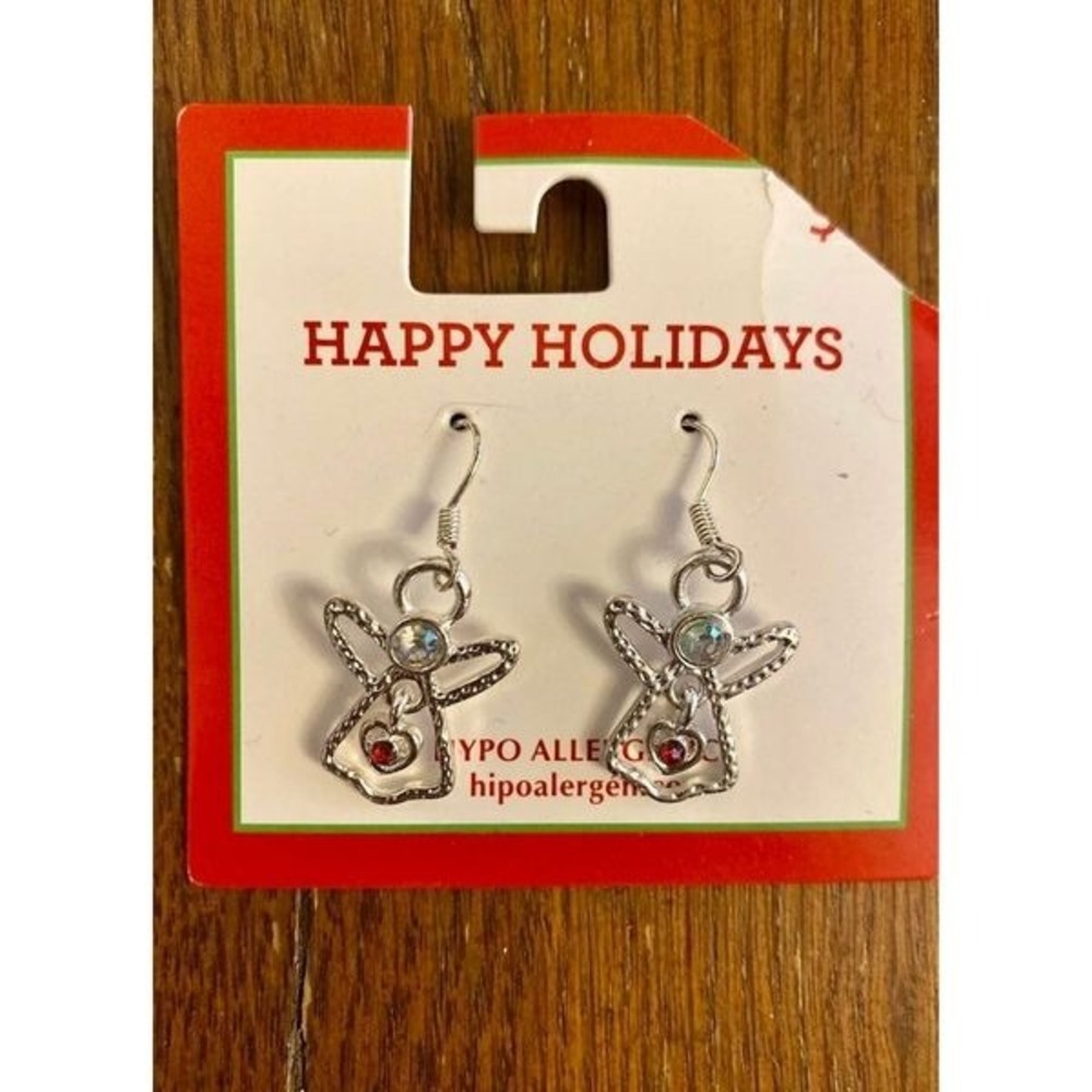 Christmas Angel Earrings‎